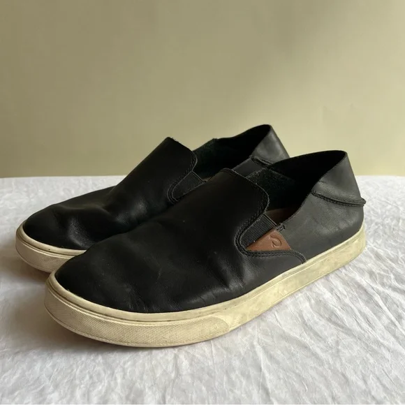 OluKai Shoes Olukai Leather Loafers Sz 95 Womens Sneakers